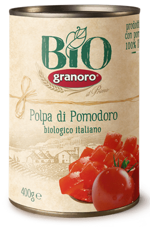 Granoro - Organic Diced Chopped Tomatoes 400g