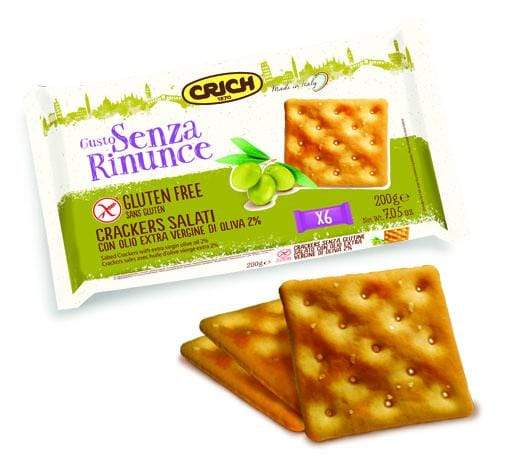 Chef Biologico crackers Crich - Gluten Free Salted Crackers 200g