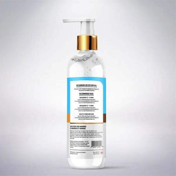 PuraFresh - Premium Moisturizing Hand Sanitizer Gel with Vitamin E 236ml Back View