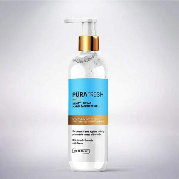 PuraFresh - Premium Moisturizing Hand Sanitizer Gel with Vitamin E 236ml