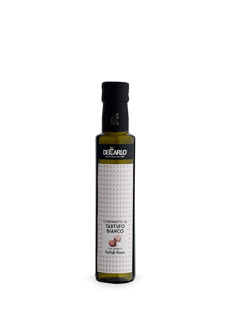 De Carlo olive oil De Carlo Italian Extra Virgin Olive Oil Condiment With White Truffle 250ml